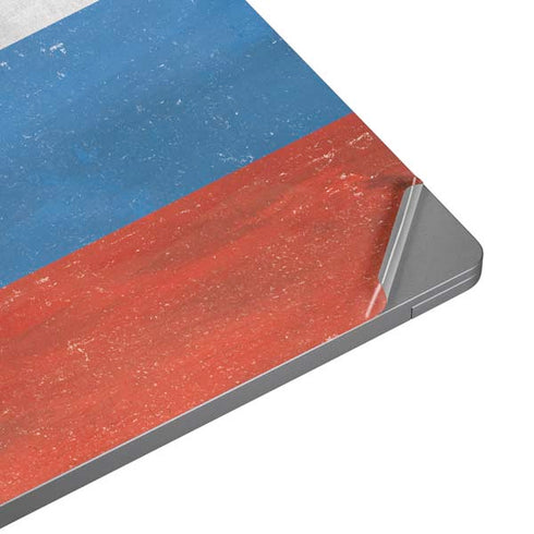 Russian Flag Distressed Laptop Skins